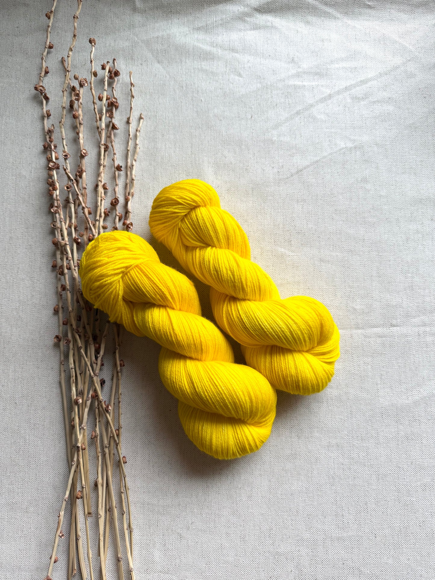 Sun Yellow 100g Skein