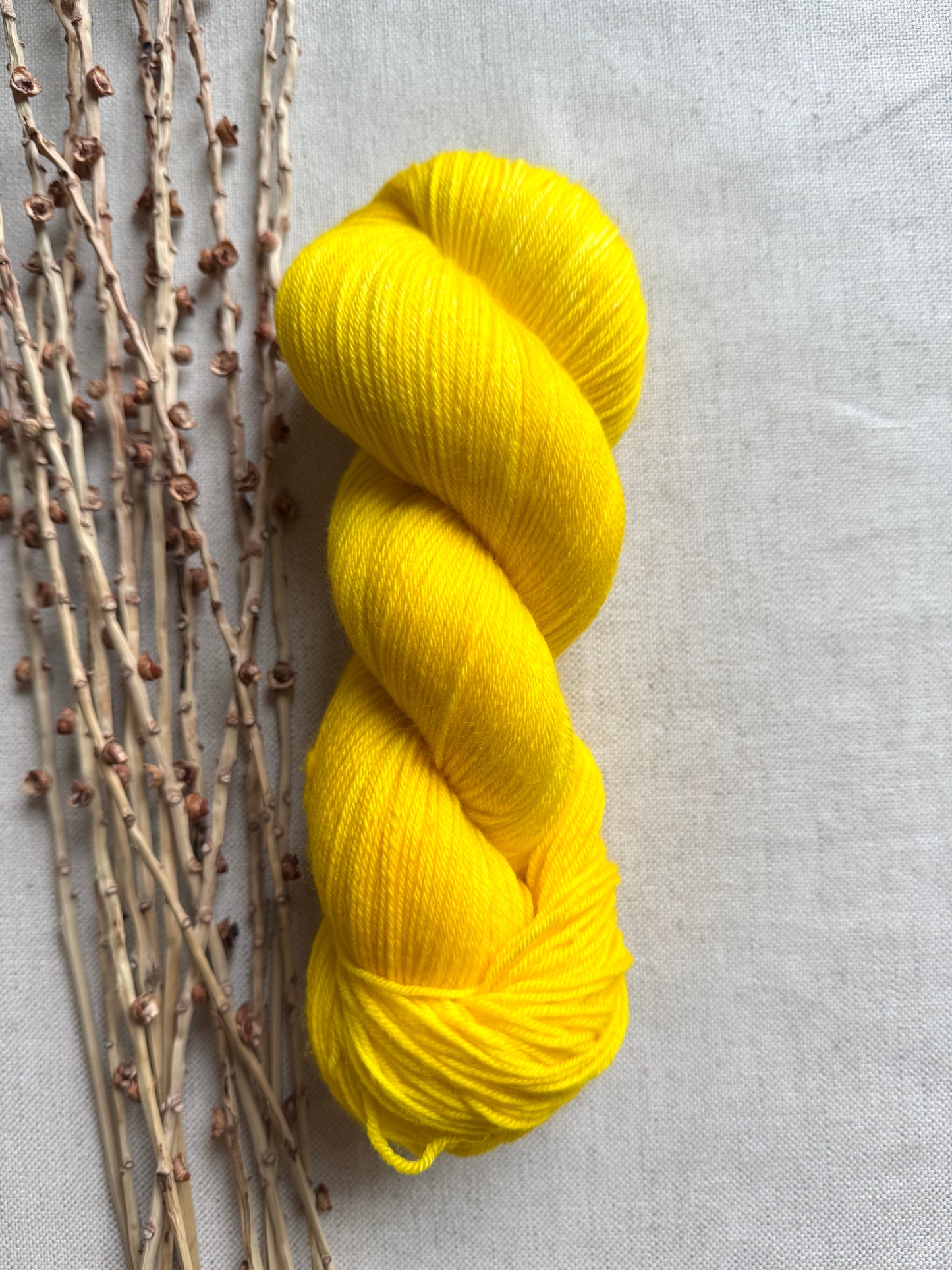 Sun Yellow 100g Skein