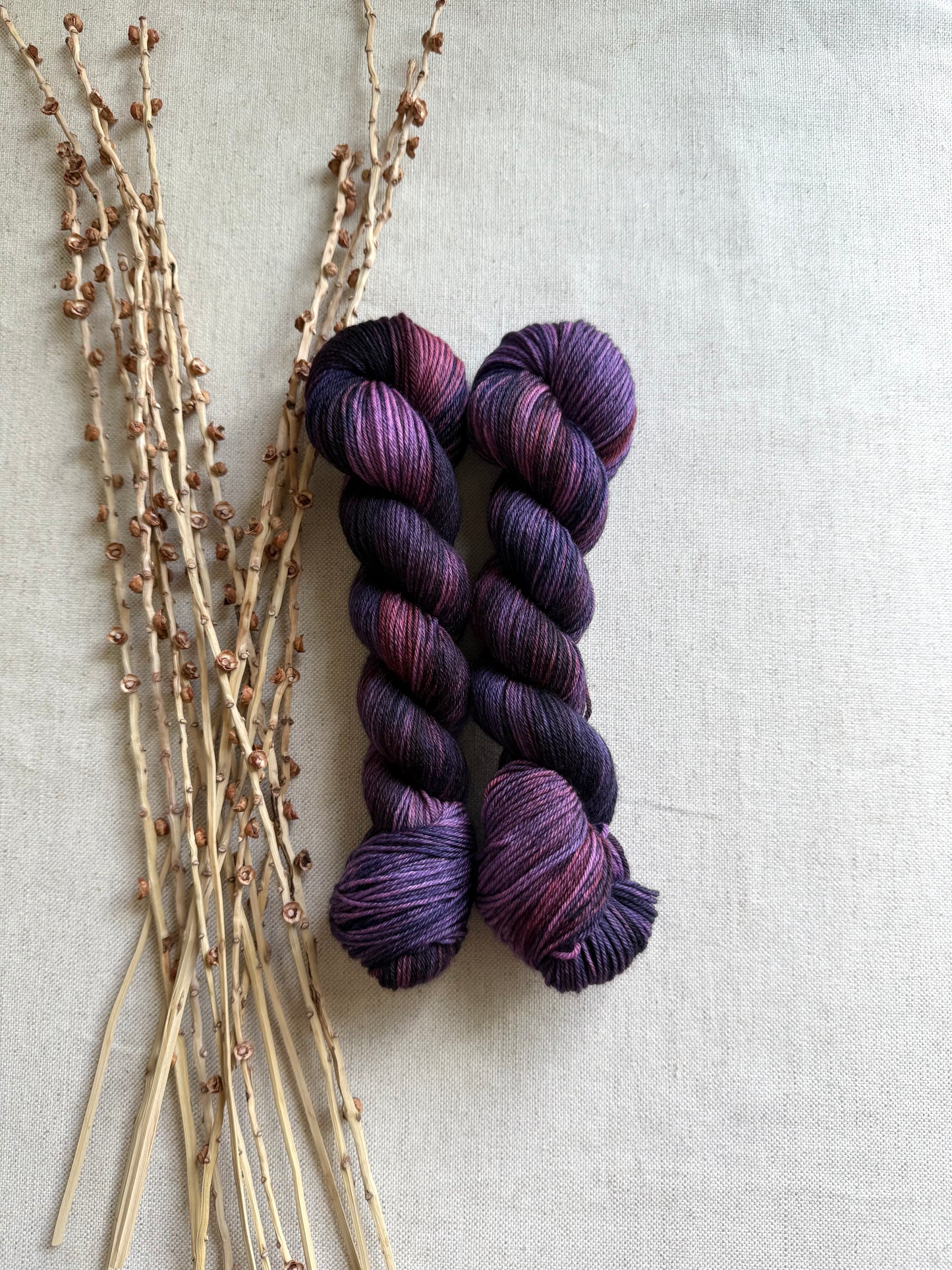 Acai Berry SW Merino Nylon 50g Skein
