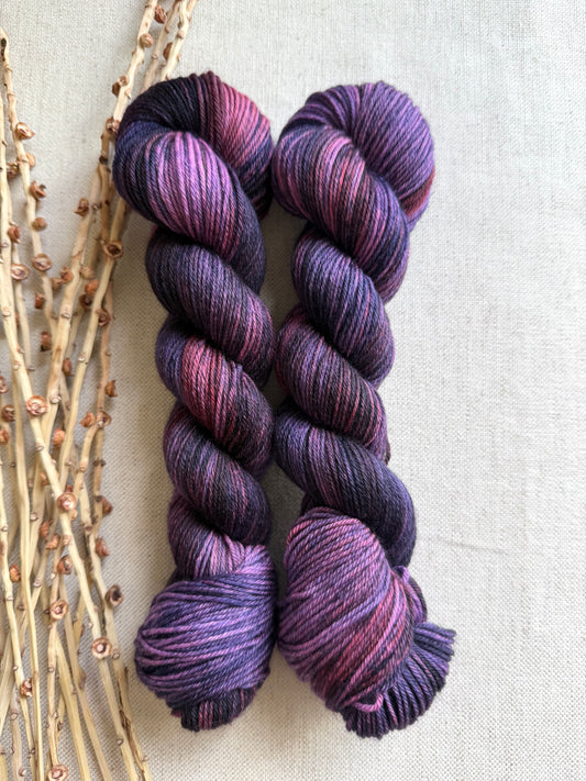 Acai Berry SW Merino Nylon 50g Skein