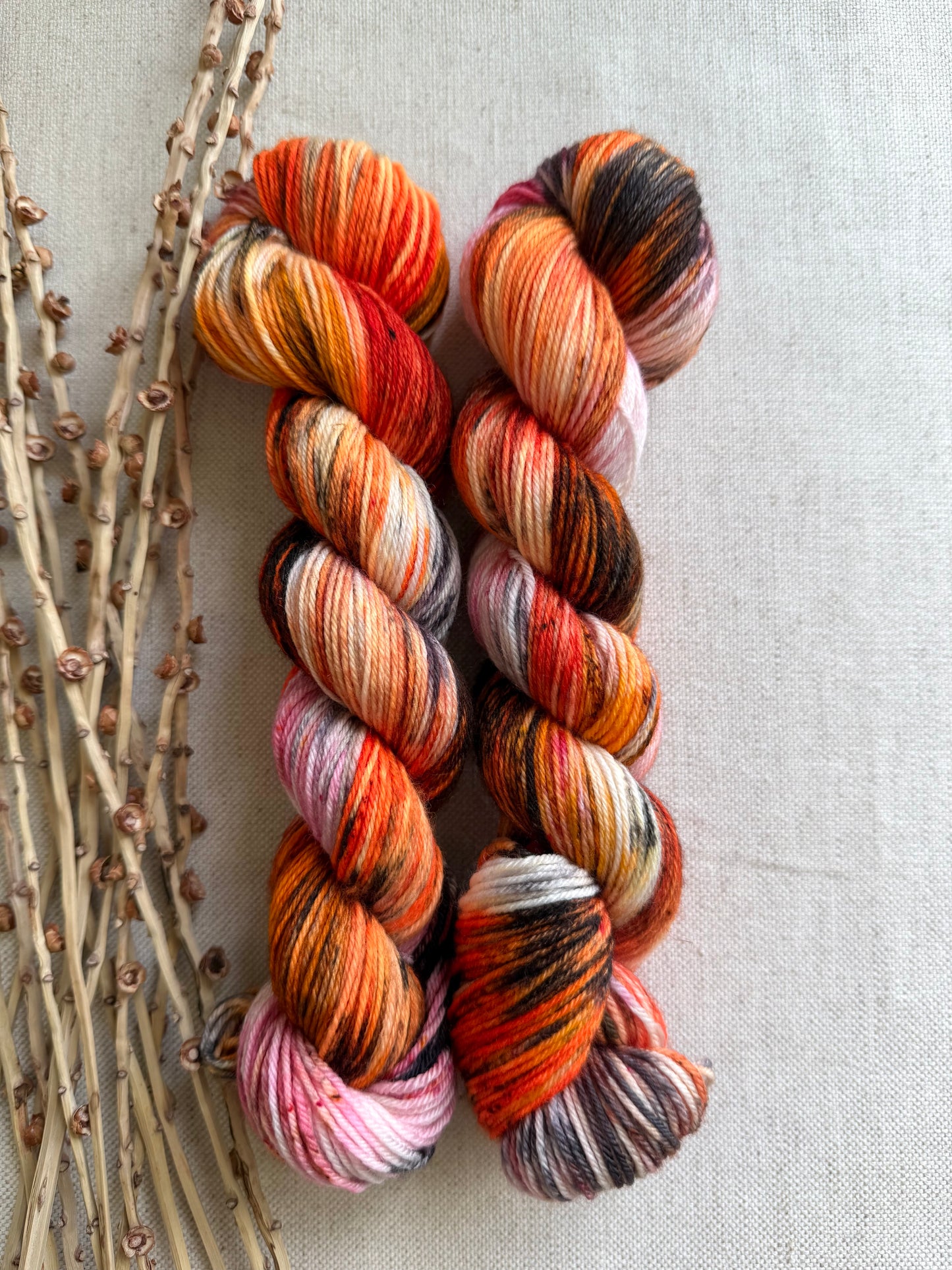 Jackie Lantern SW Merino Nylon 50g Skein