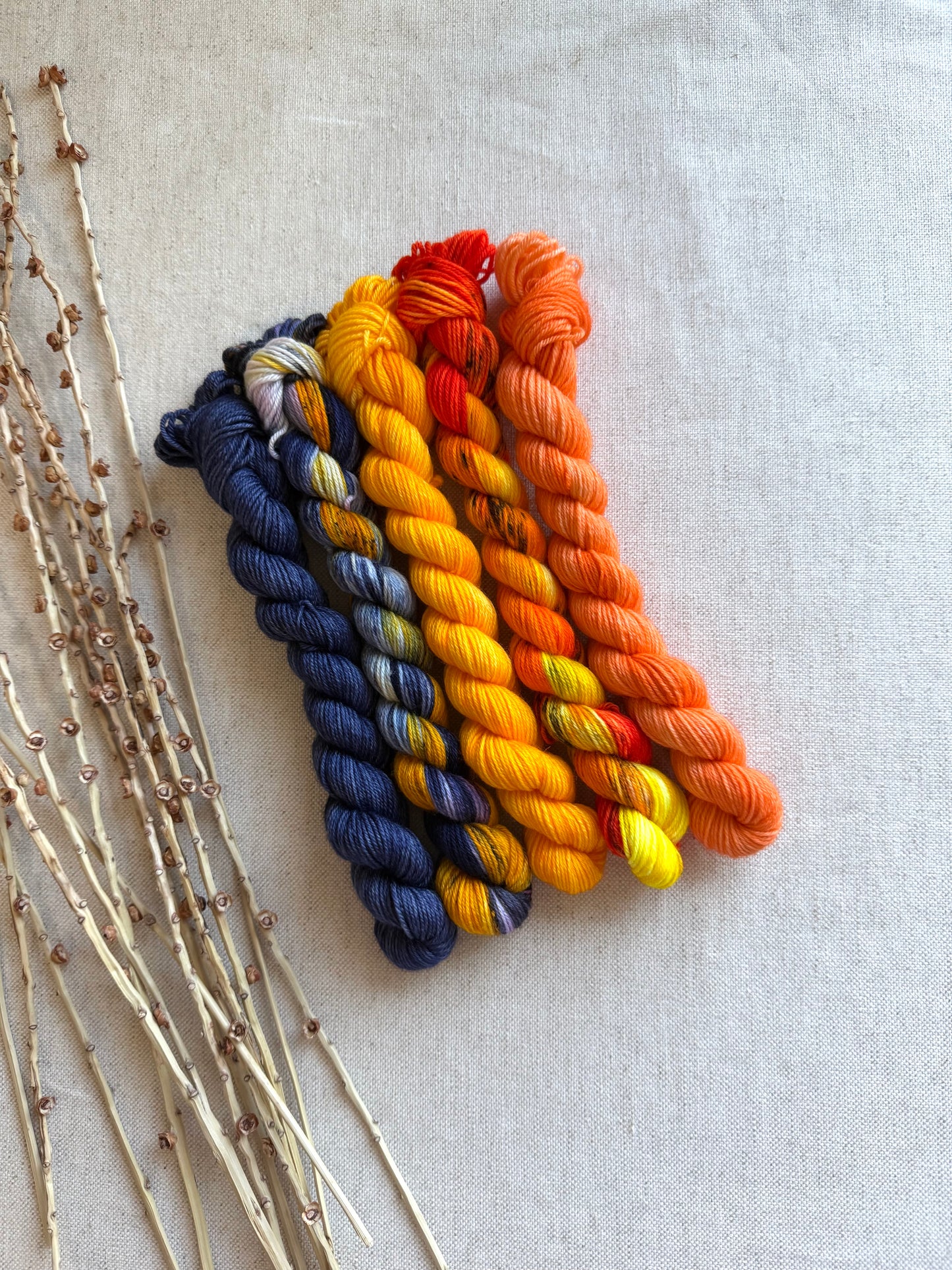 Moonlight - SW Merino Nylon Mini Skein Set