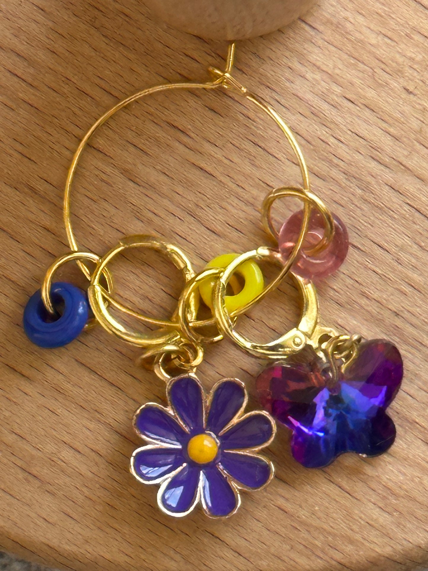 Flower Stitch Markers