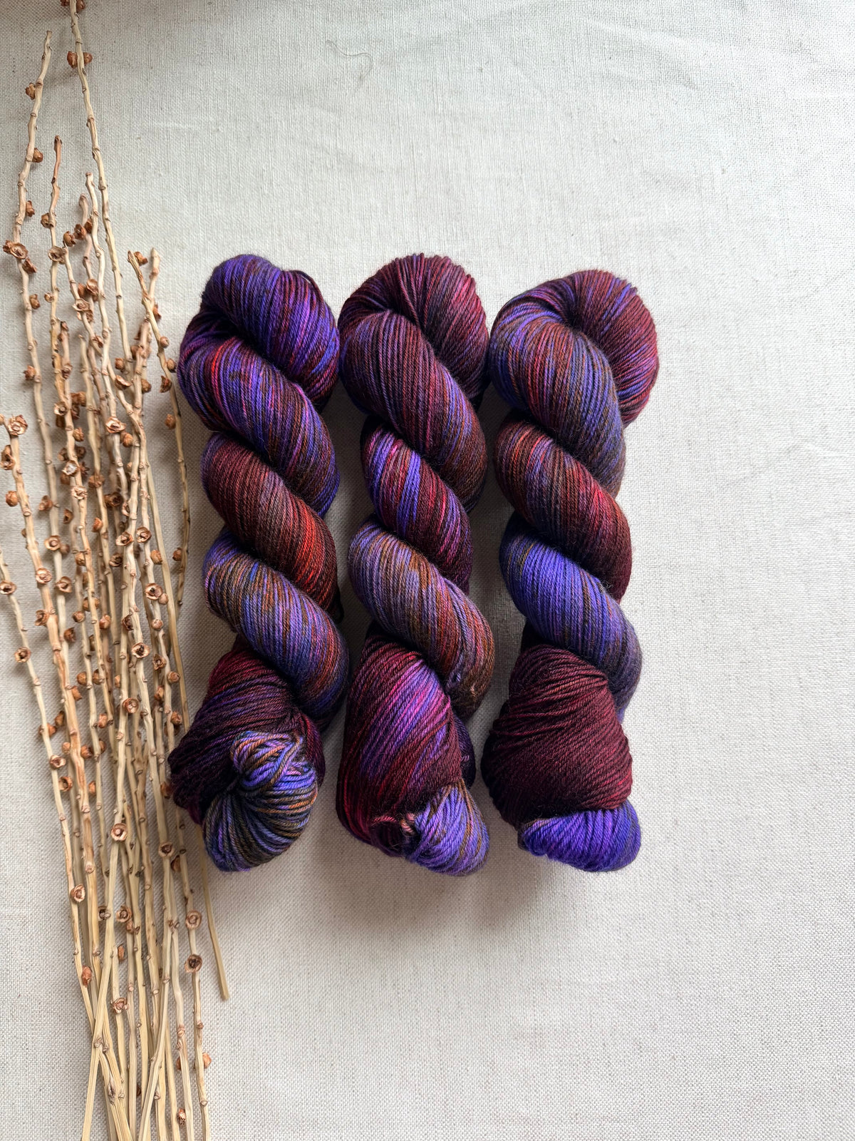 You're Plum-Believable - SW Wool Recycled Nylon 100g
