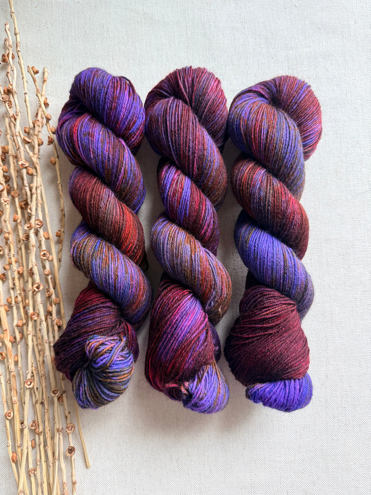You're Plum-Believable - SW Wool Recycled Nylon 100g