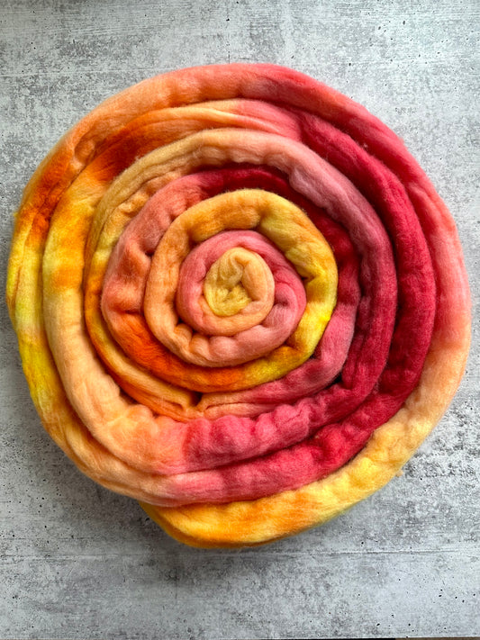 Eclipse 18.5 Micron Merino Top Spinning Fiber