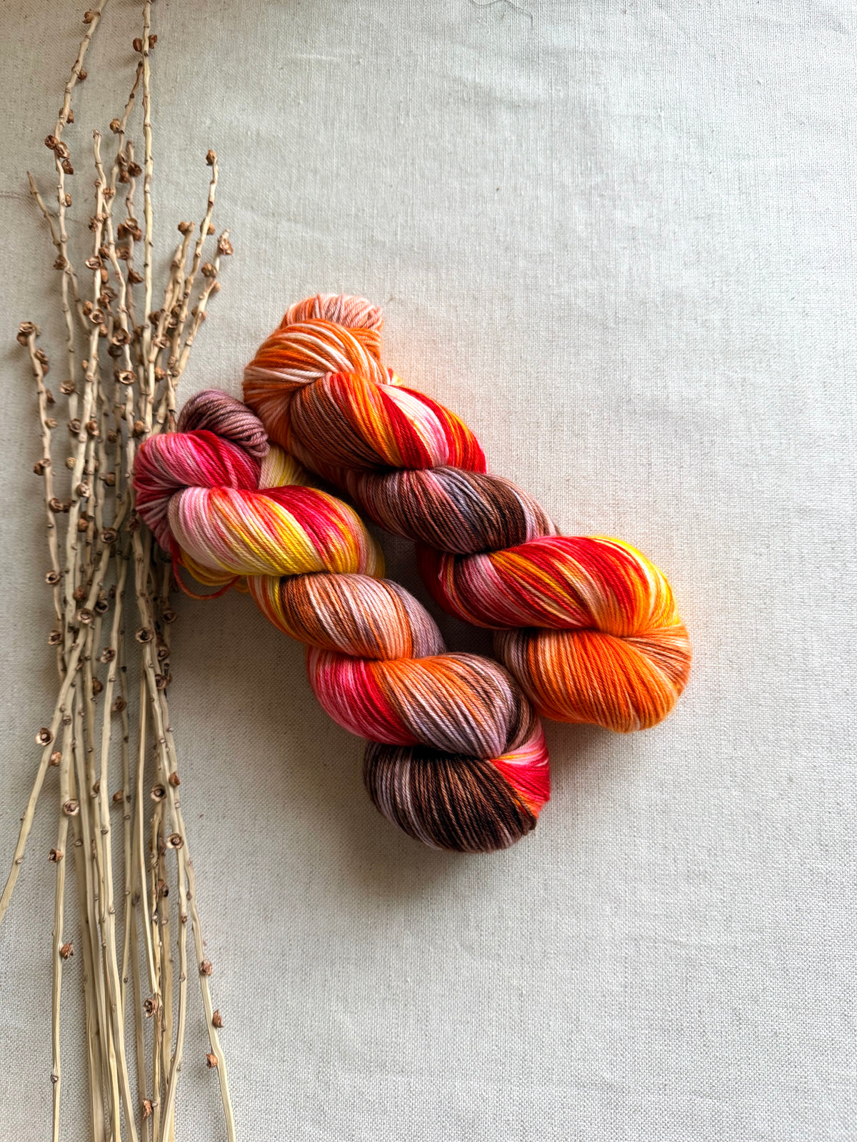 Fall In The PNW SW Merino Nylon 100g