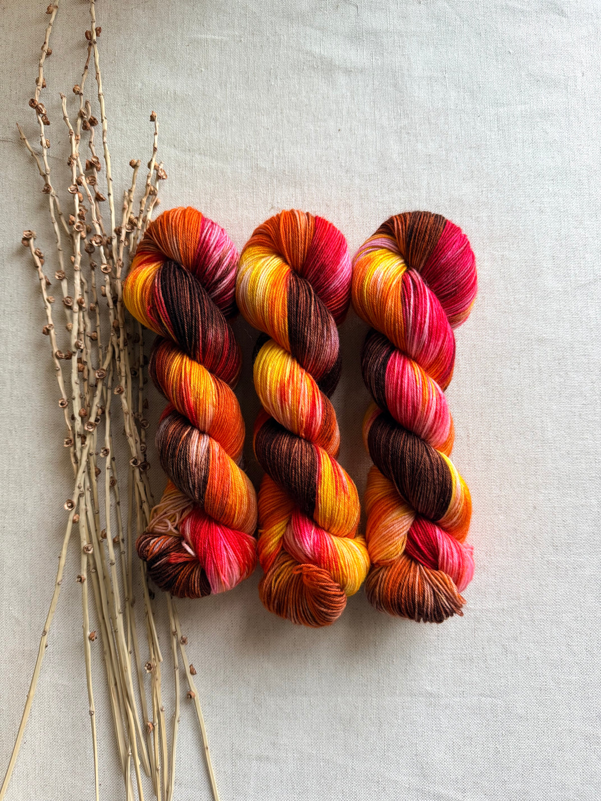 Fall In The PNW - SW Wool Recycled Nylon 100g