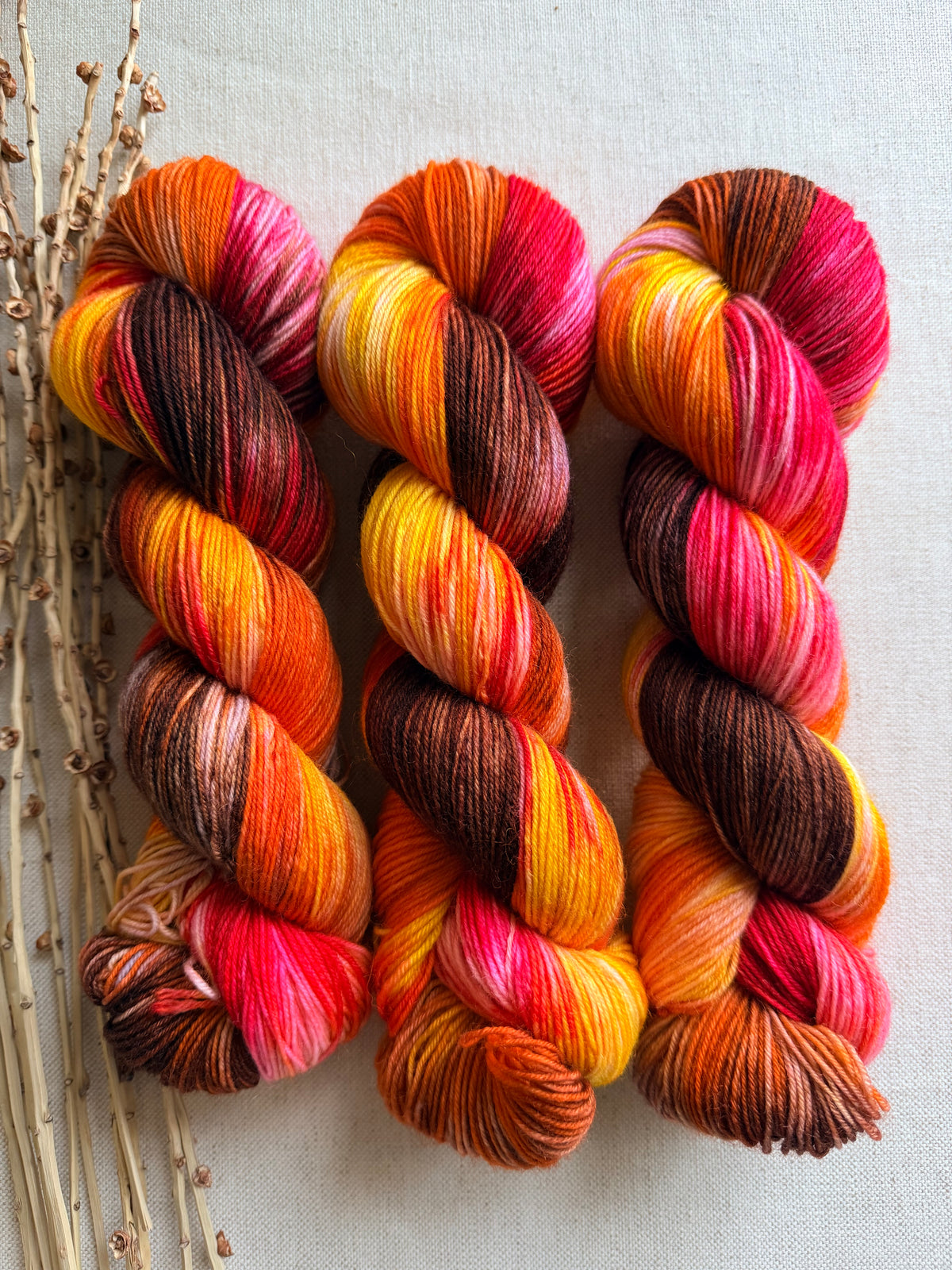Fall In The PNW - SW Wool Recycled Nylon 100g