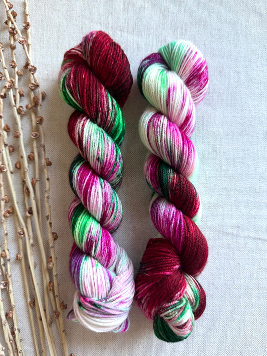 Merry, Jingle SW Merino Nylon 50g Skein