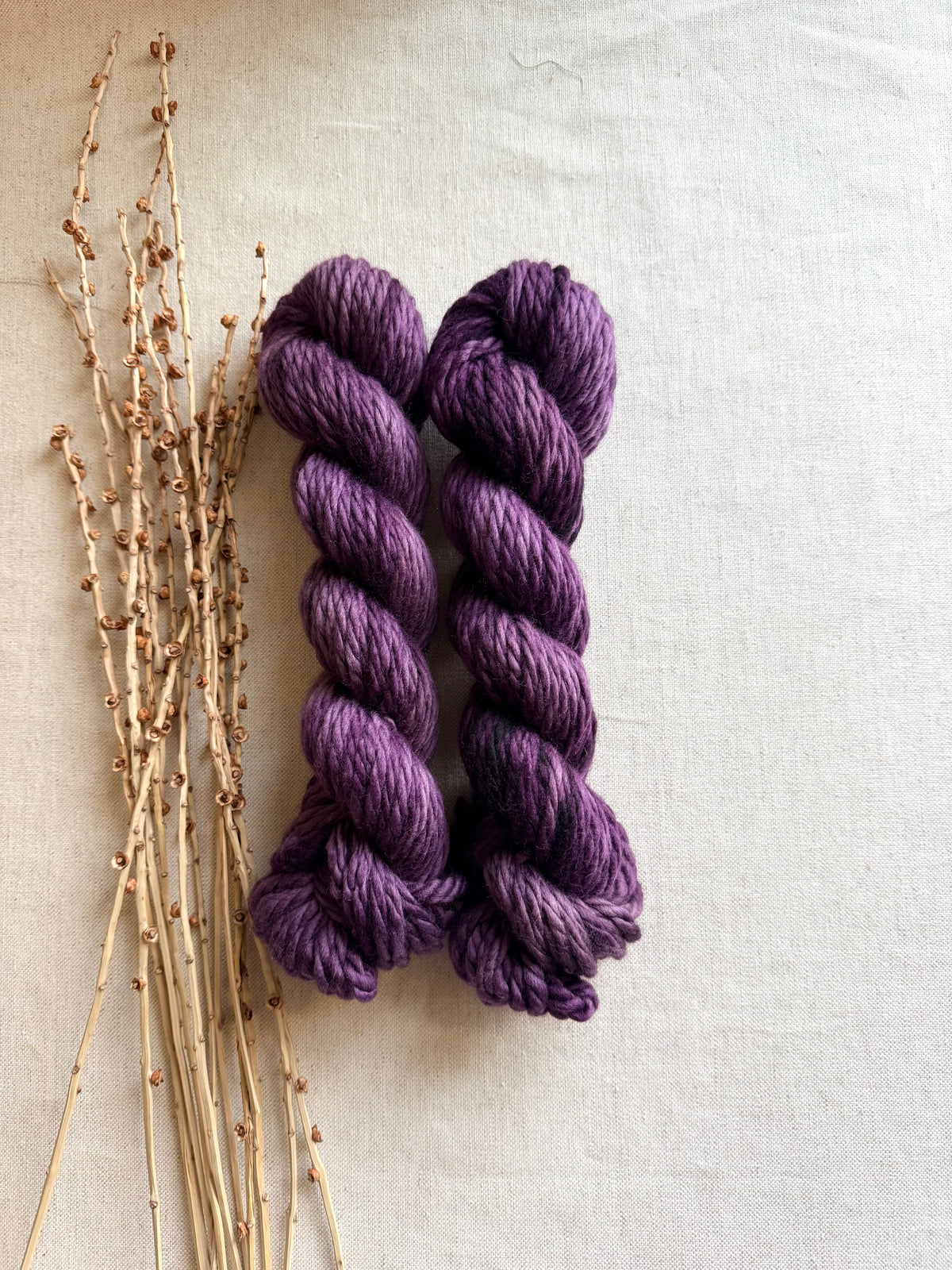 Aubergine Super Bulky