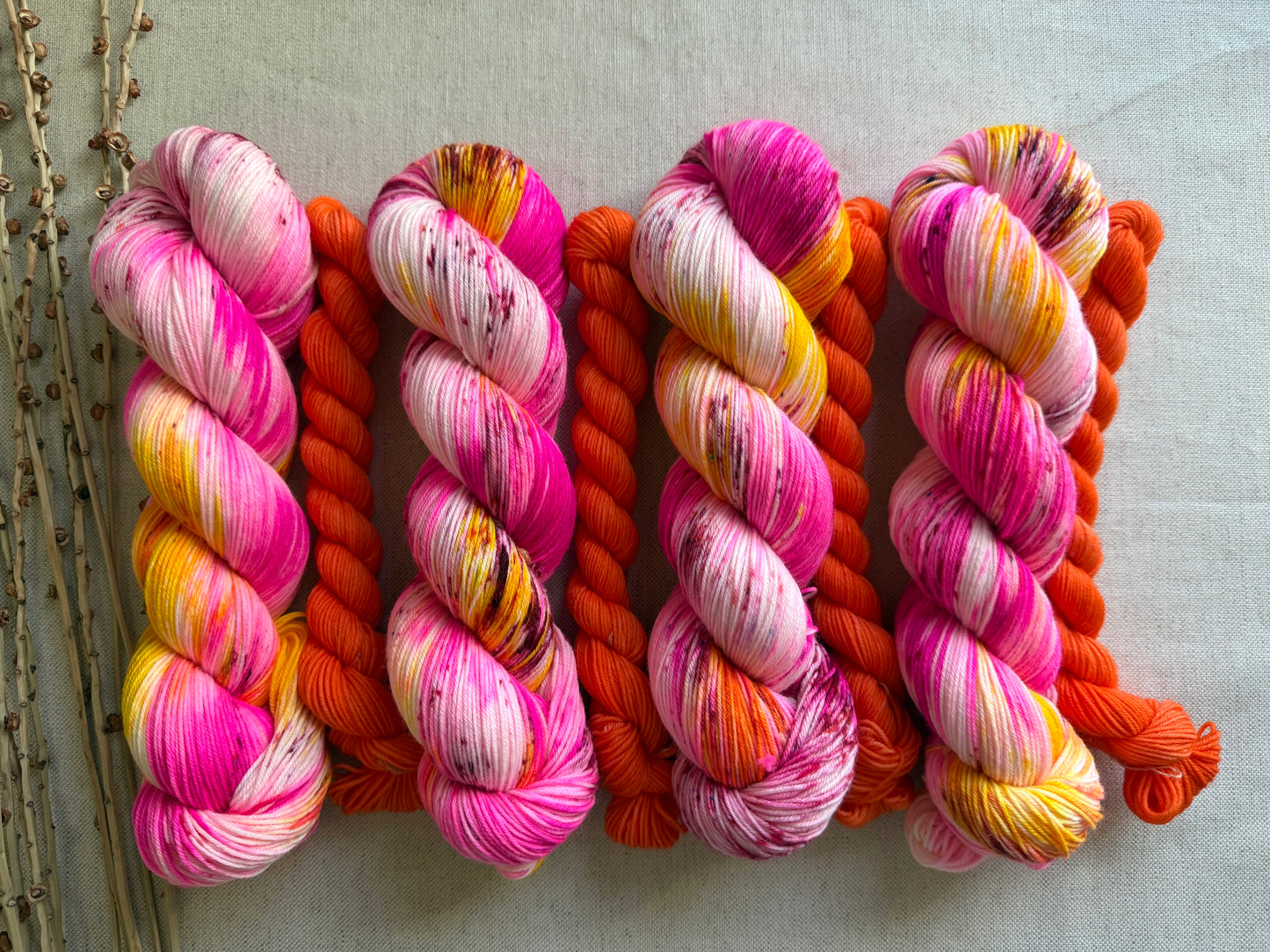 Neon Polish Sock Set