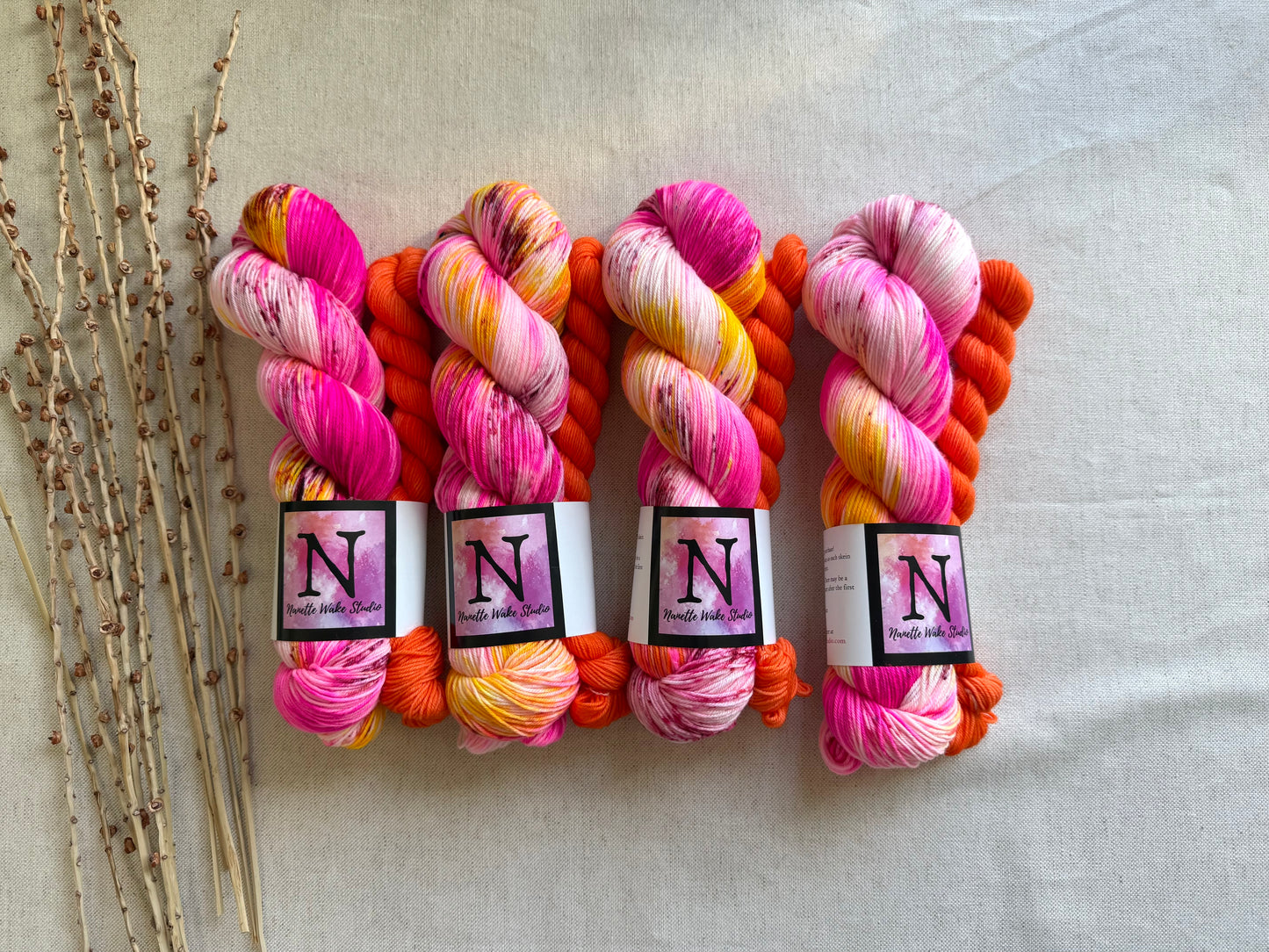 Neon Polish Sock Set