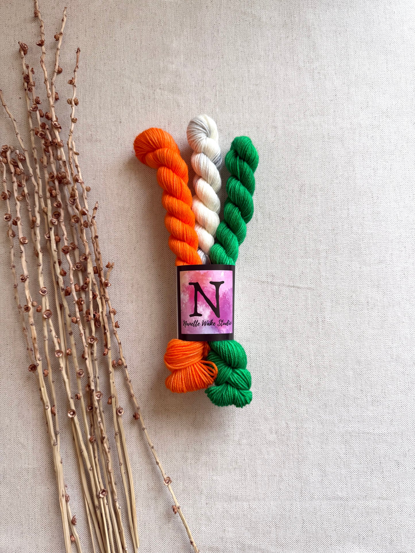 Jack - Team Pumpkin Gnome Mini Skein Set