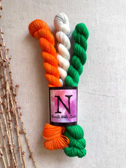 Jack - Team Pumpkin Gnome Mini Skein Set