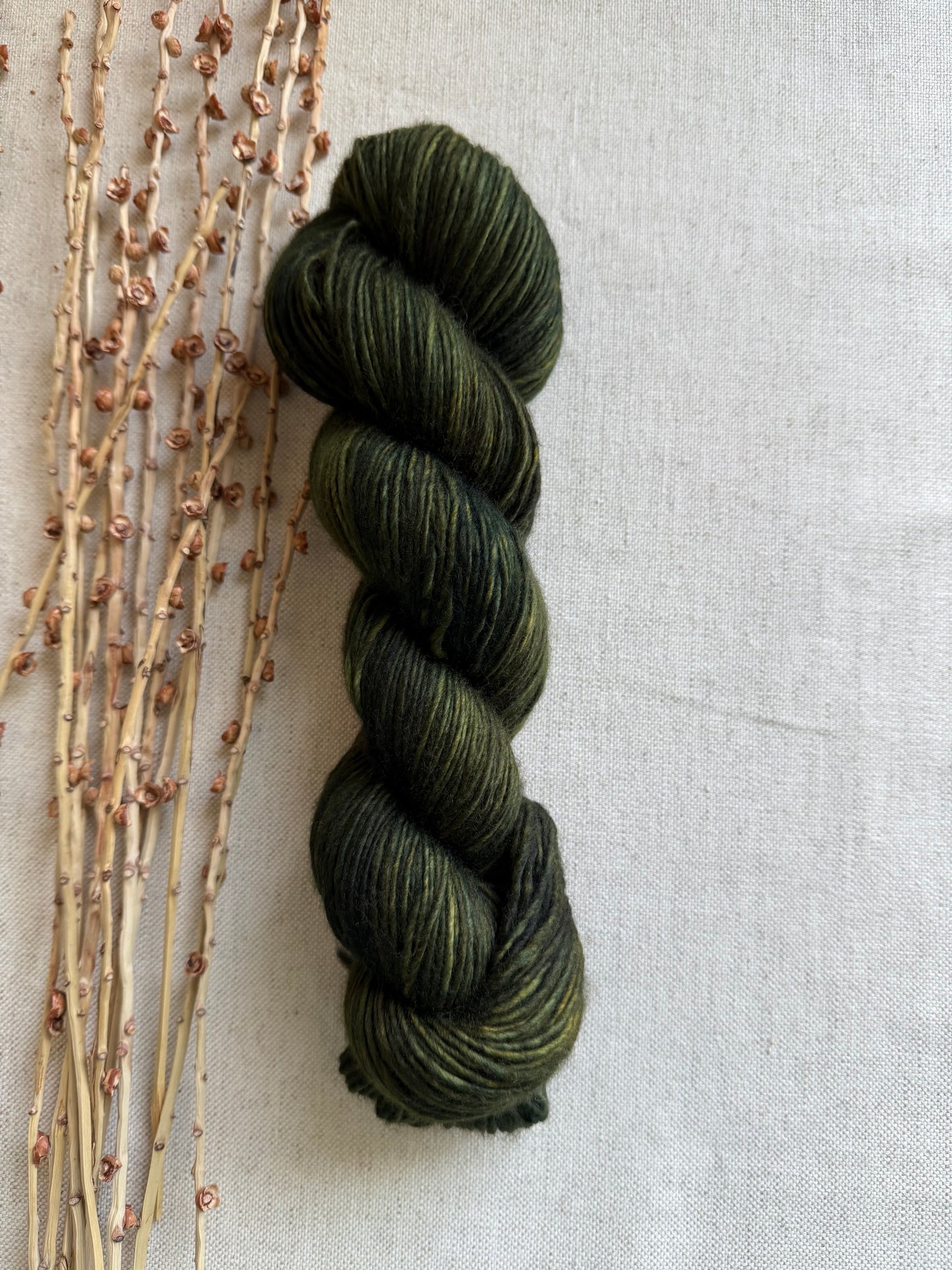 Olive Drab 100% SW Merino DK