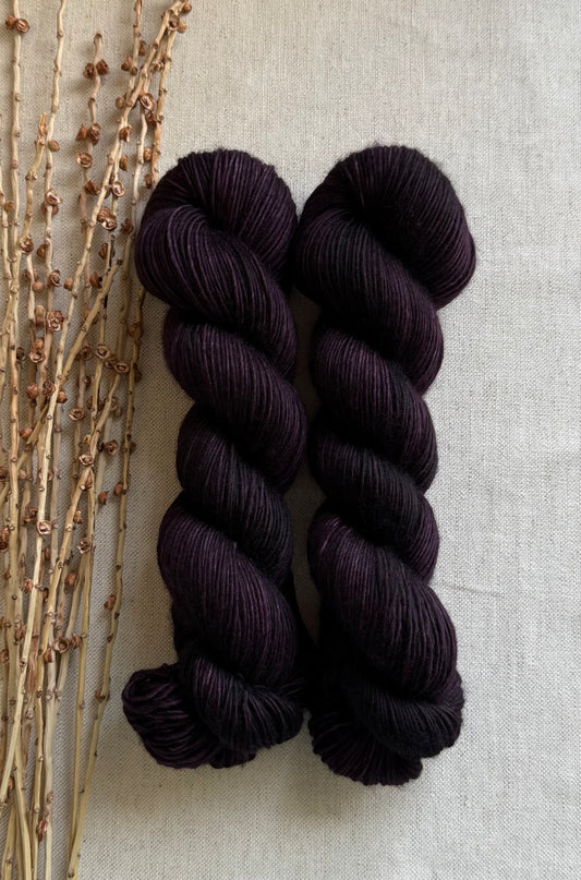 Aubergine 100% SW Merino DK