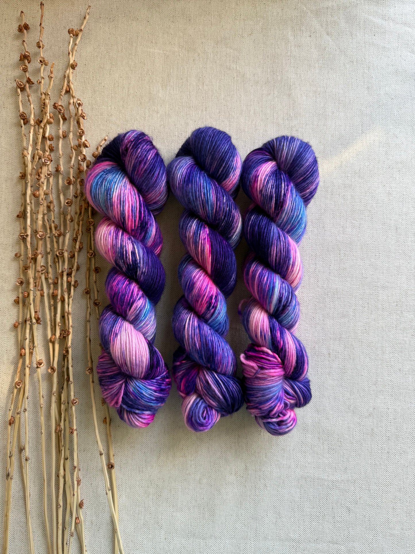 Grape Squeeze 100% SW Merino DK