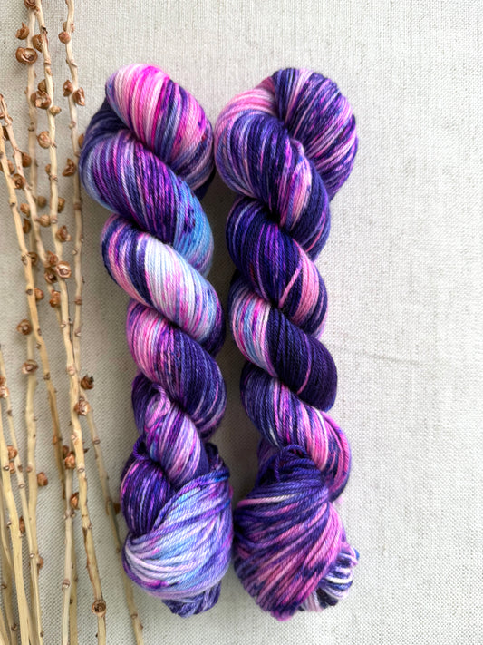 Grape Squeeze SW Merino Nylon 50g Skein