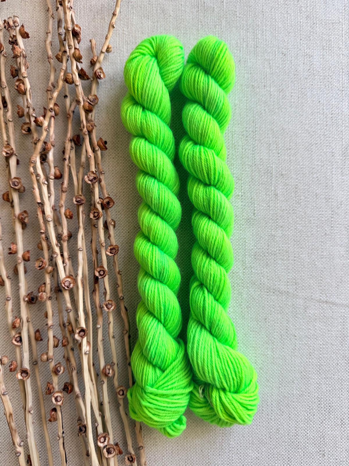 Glowing Lime - Sturdy Sock 20g