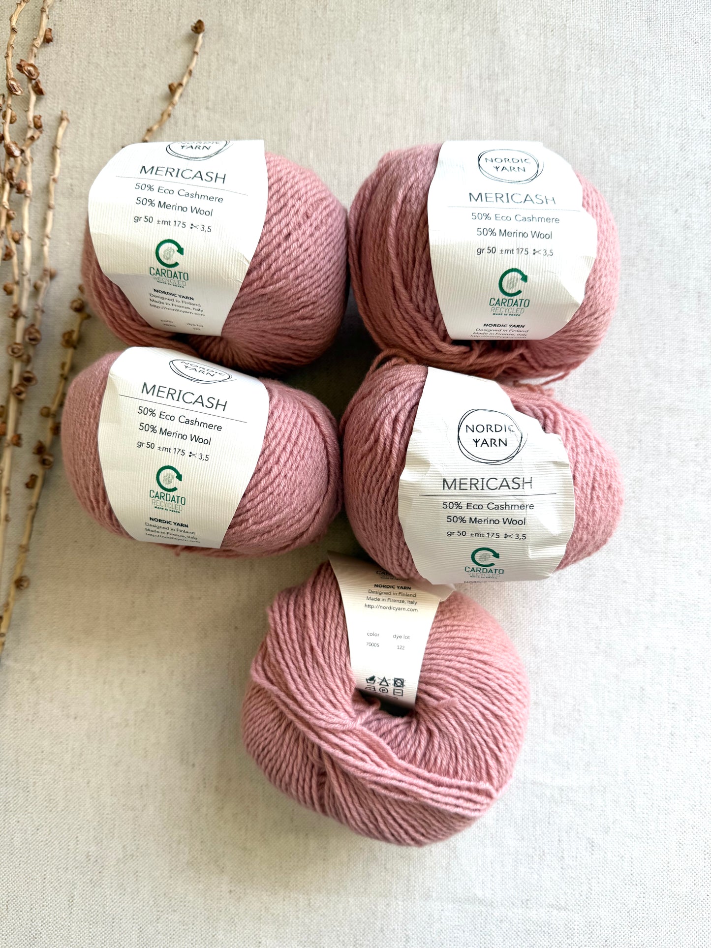 Nordic Yarn - Pink