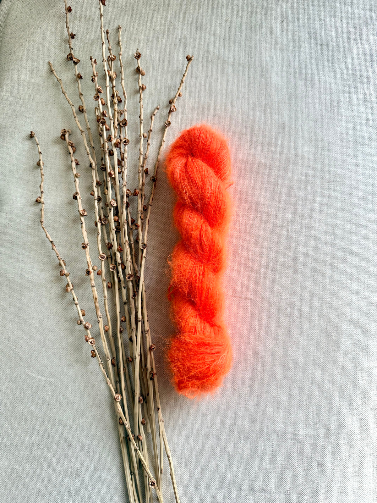 Neon Shrimp -  Kid Mohair Silk