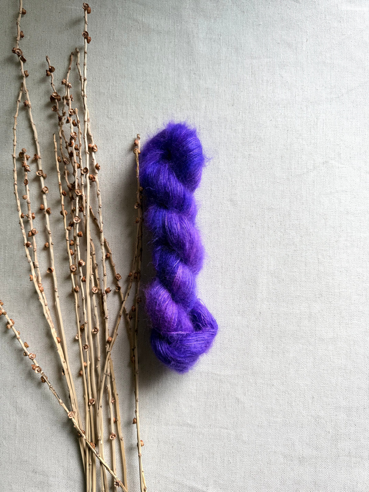 Popping Purple - Kid Mohair Silk
