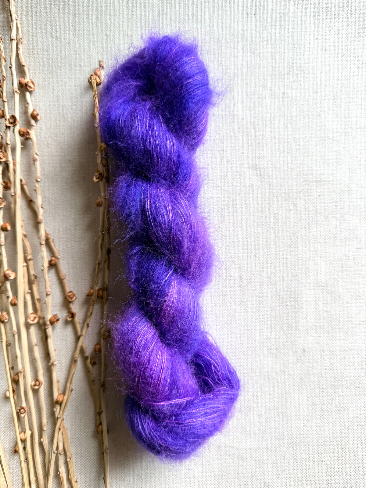 Popping Purple - Kid Mohair Silk