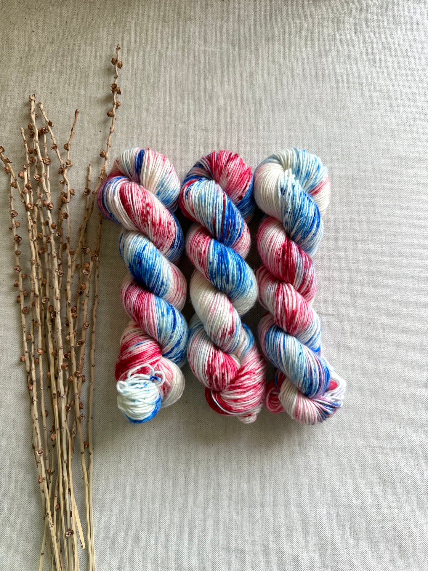 Patriotic 100% SW Merino DK