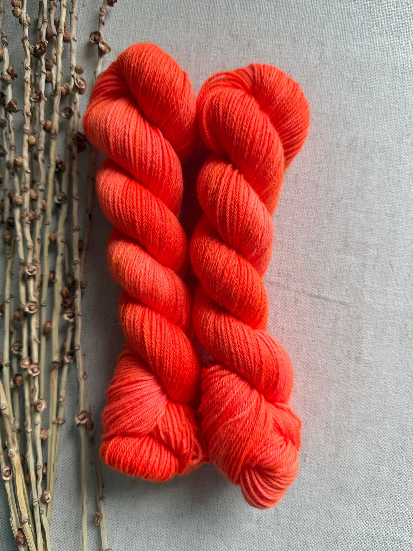 Neon Shrimp 50g Skein
