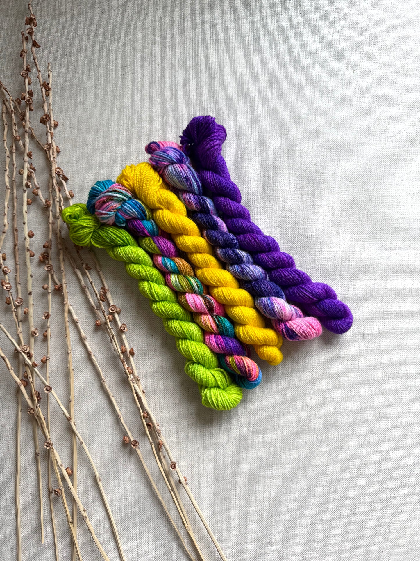 Cornucopious - SW Merino Nylon Mini Skein Set