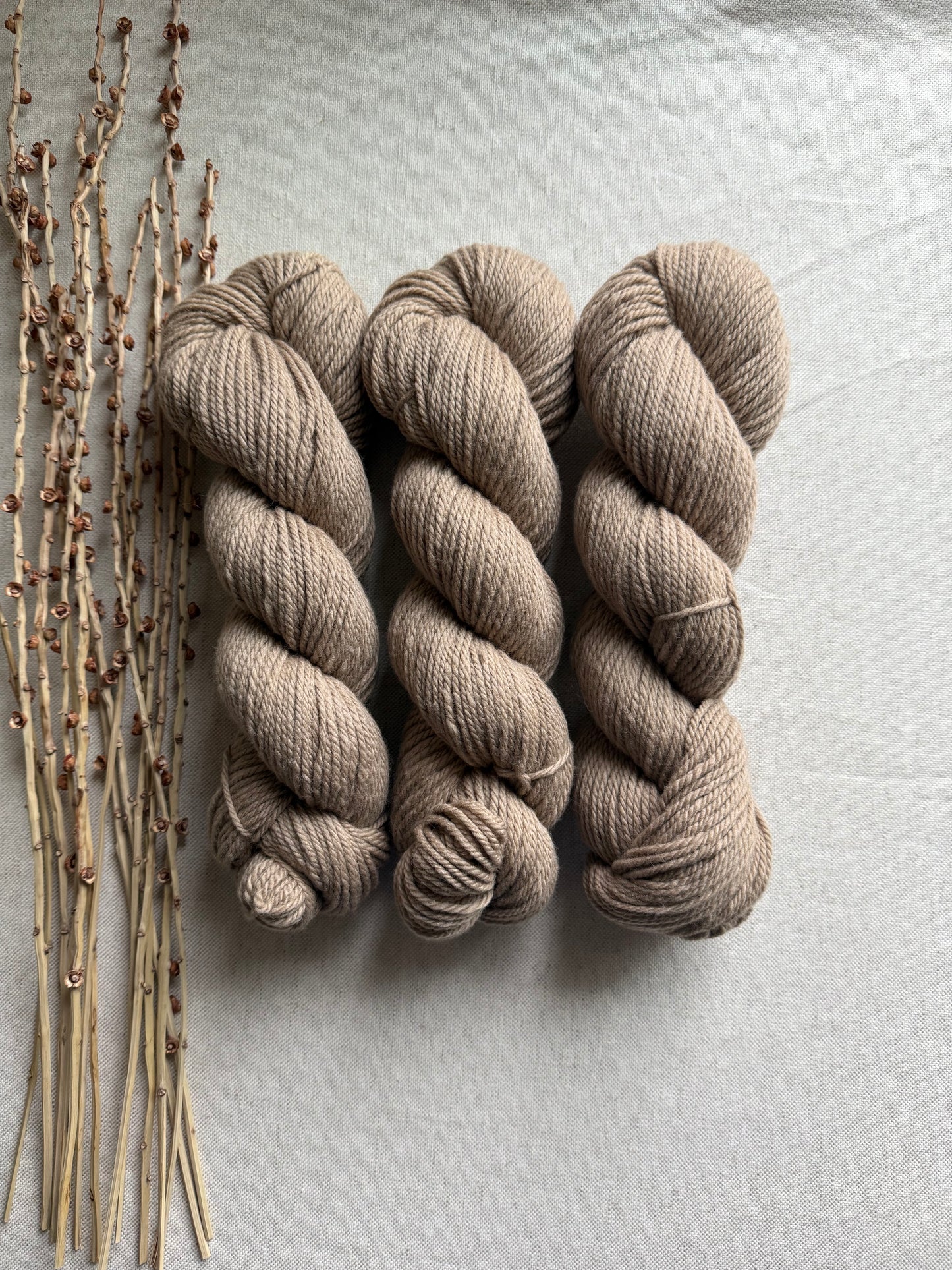 Natural Tan Untreated Merino