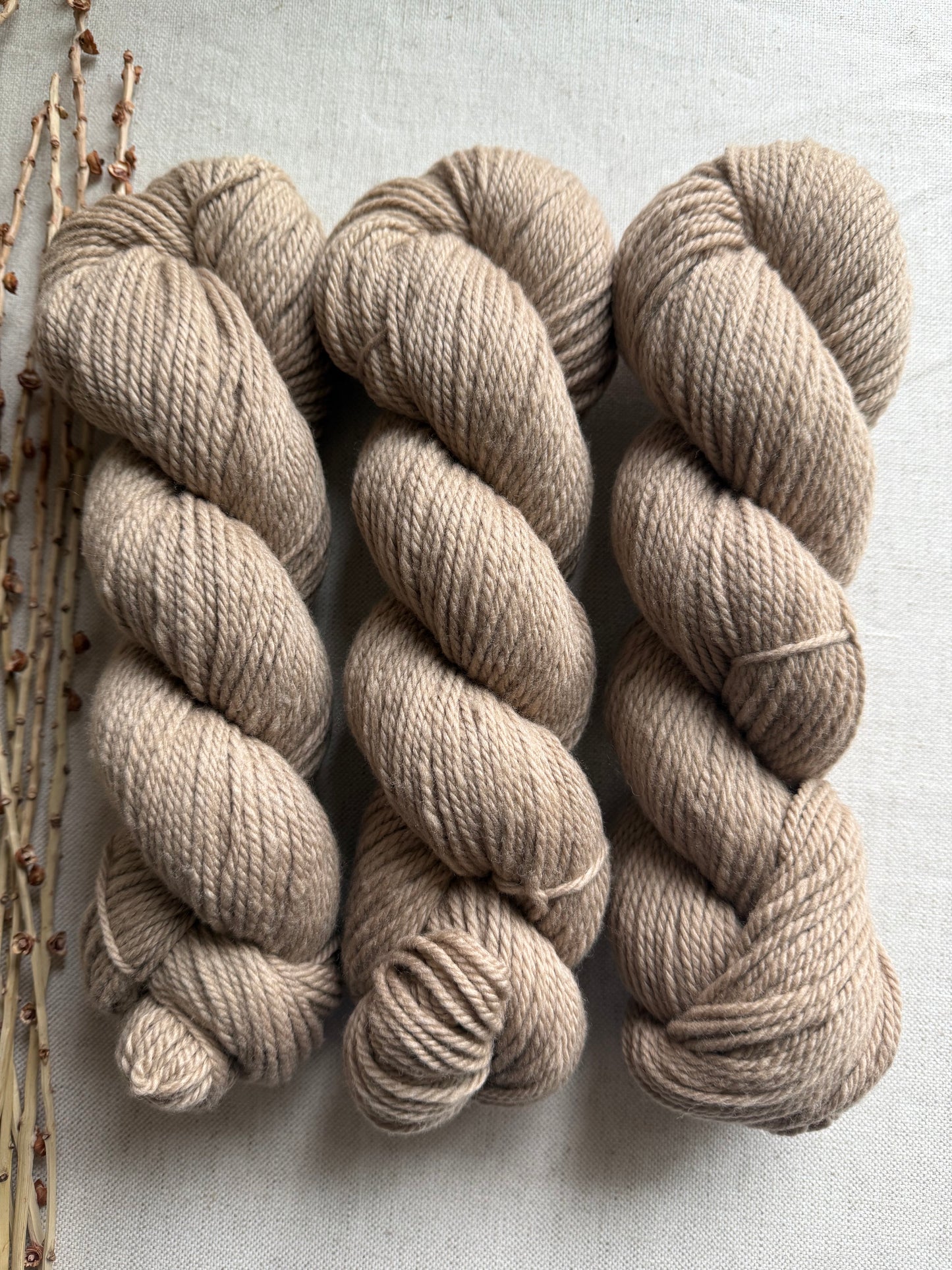 Natural Tan Untreated Merino
