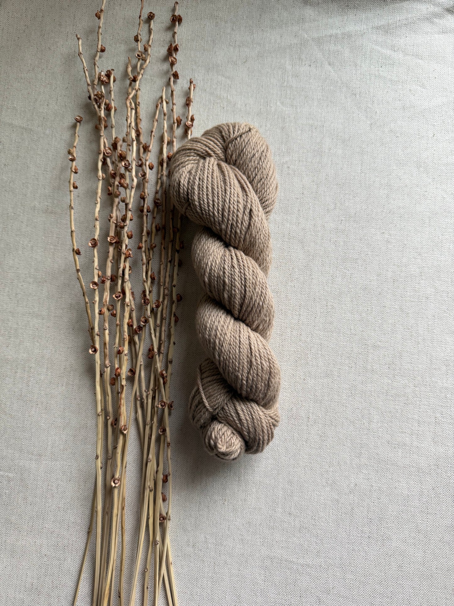 Natural Tan Untreated Merino