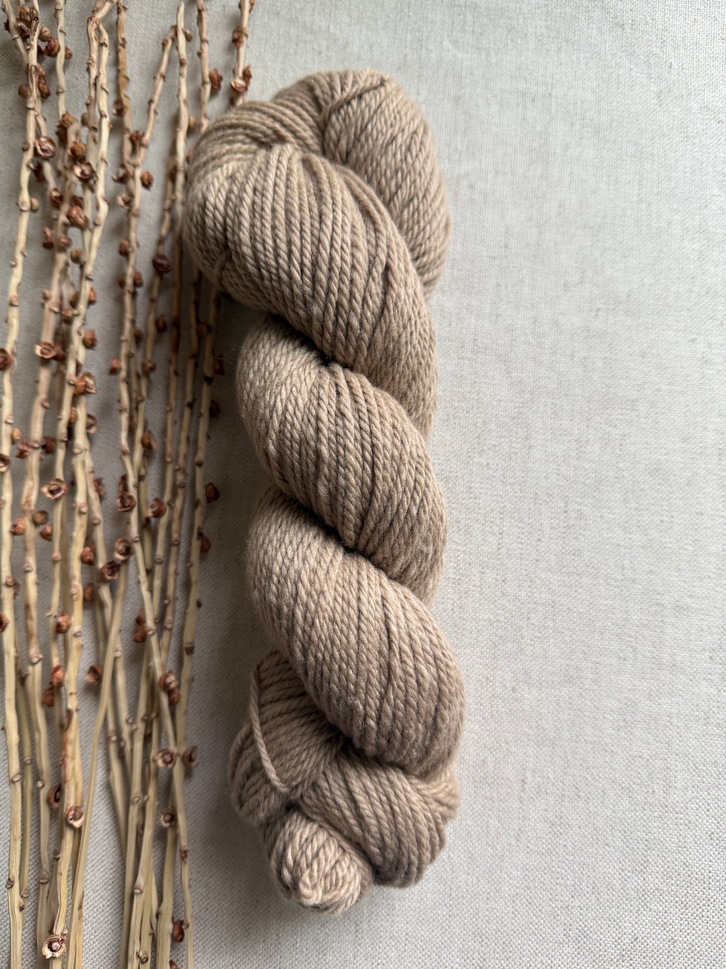 Natural Tan Untreated Merino