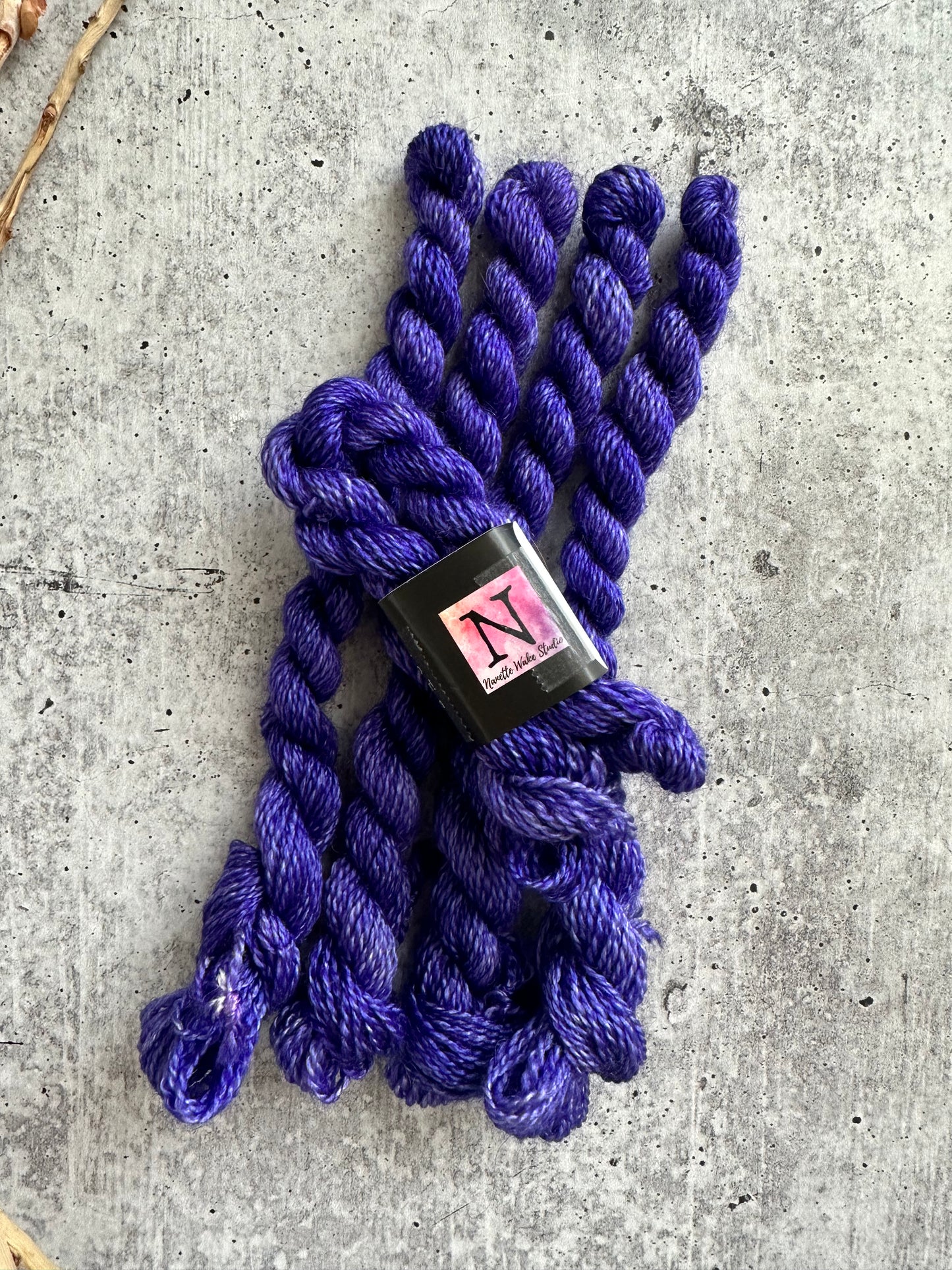 Purple Embroidery Thread