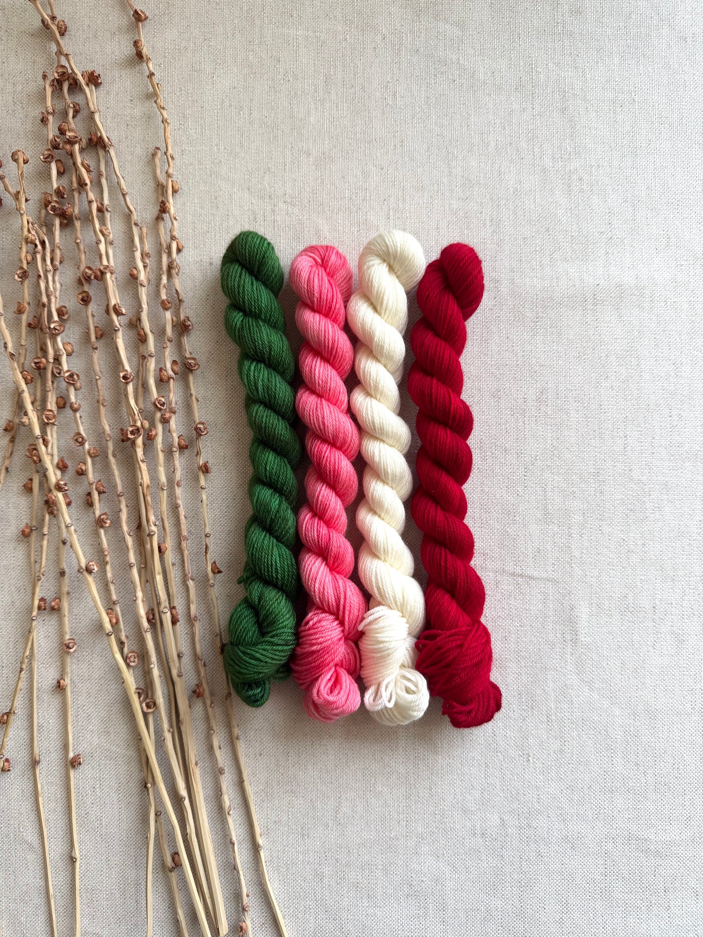 Ms Kringle Gnome Kit - Mini Skein Set