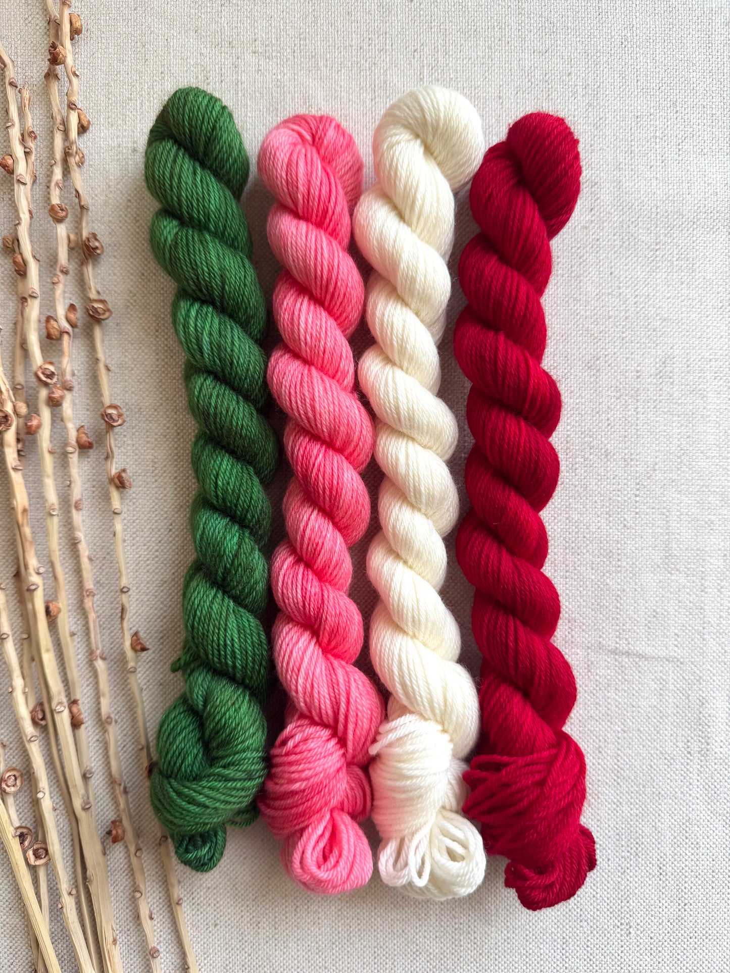 Ms Kringle Gnome Kit - Mini Skein Set