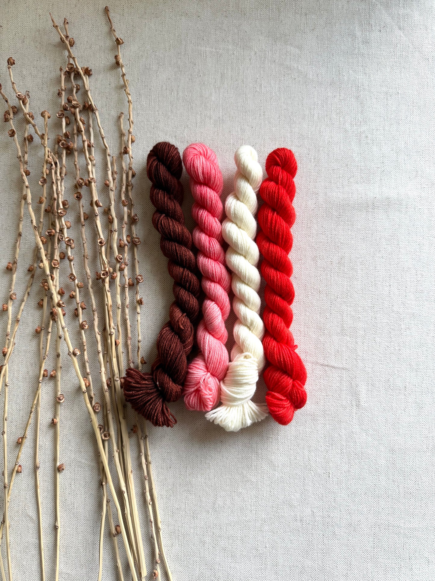 I'll Be Gnome For Christmas - Gnome Kit - Mini Skein Set