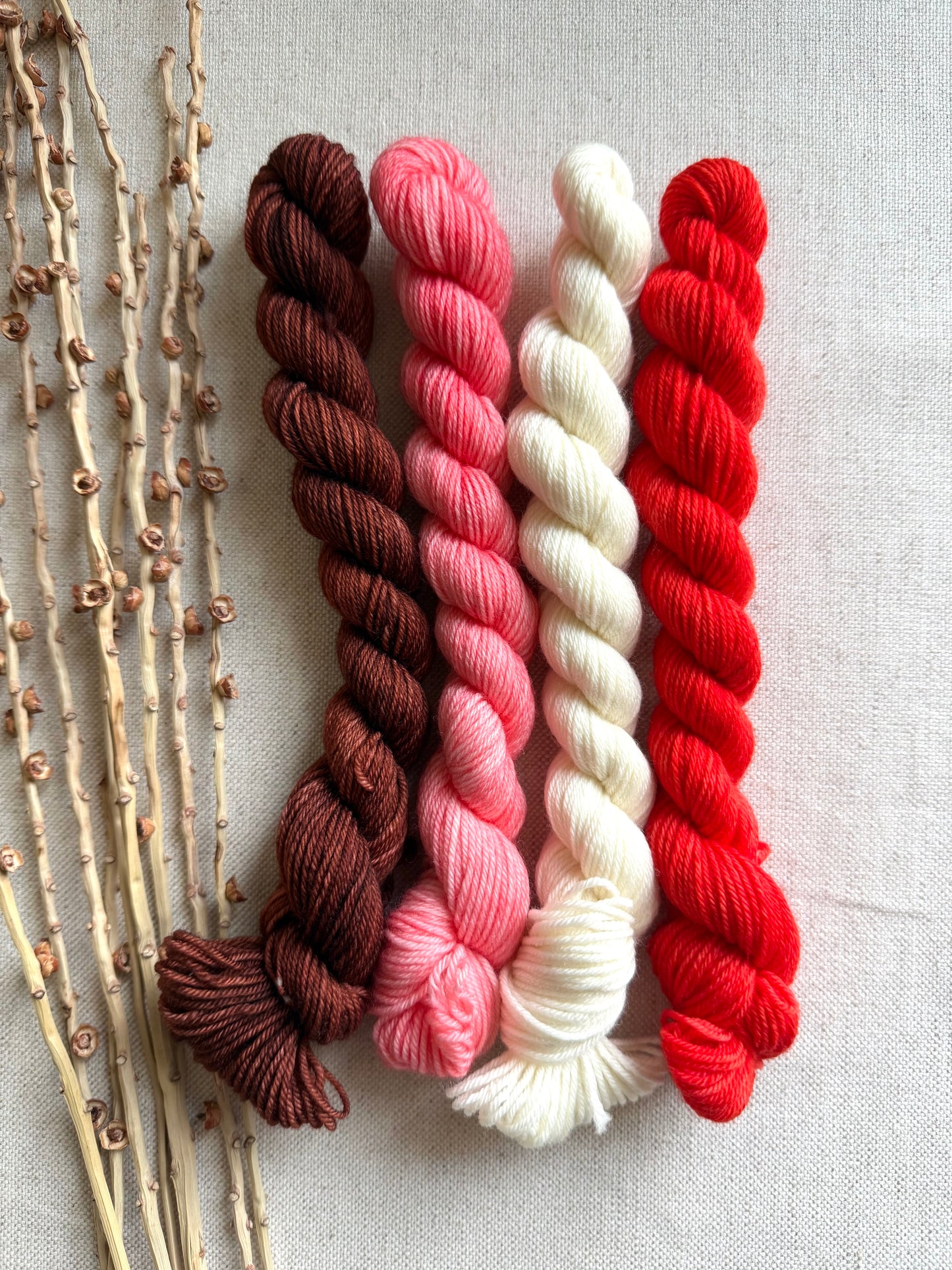 I'll Be Gnome For Christmas - Gnome Kit - Mini Skein Set