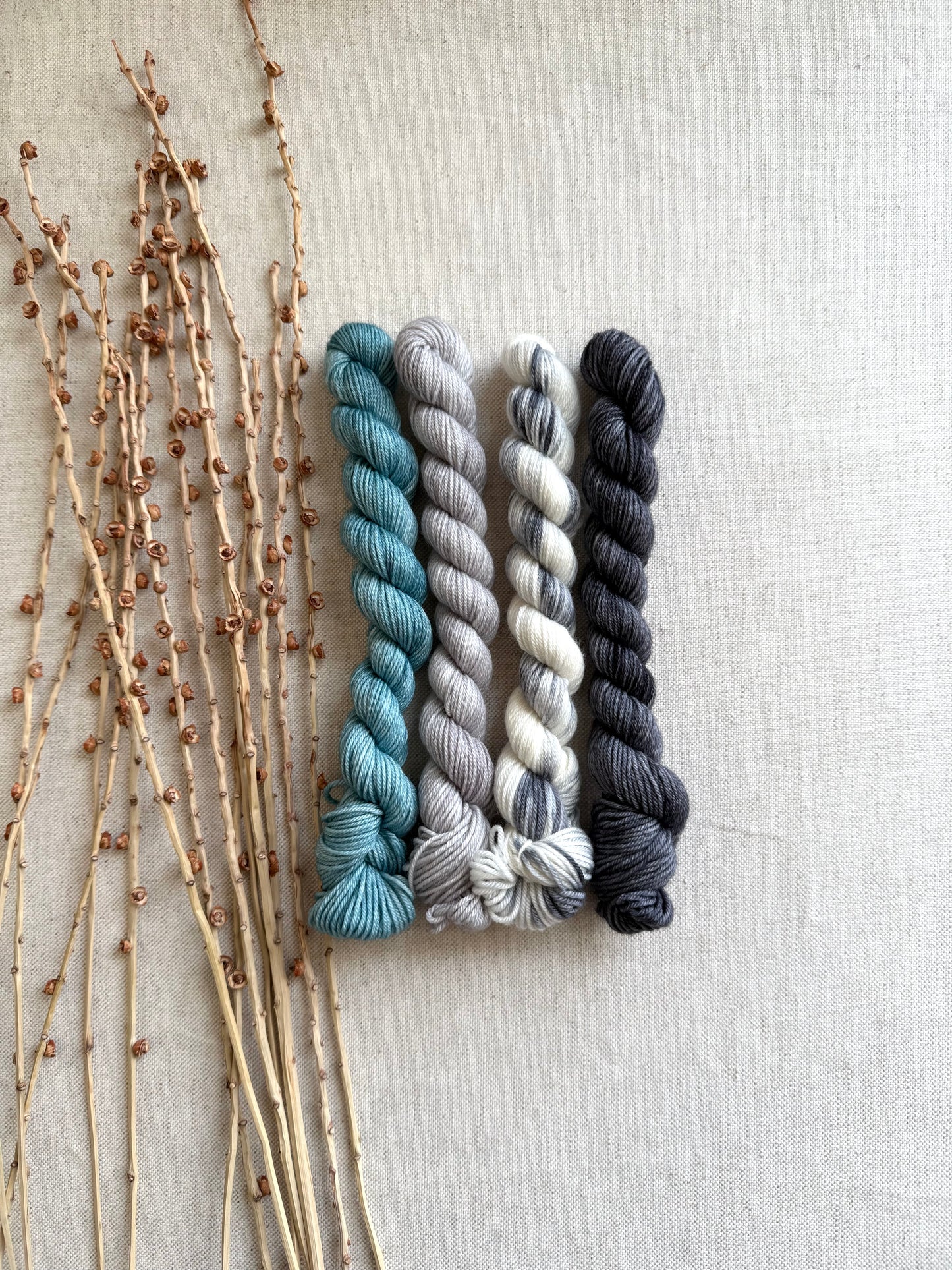 Ice Princess - Gnome Kit - Mini Skein Set