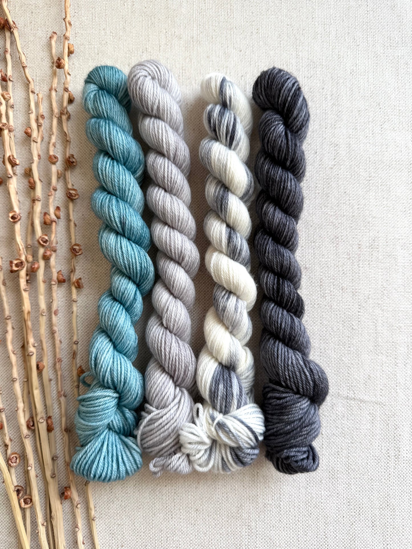 Ice Princess - Gnome Kit - Mini Skein Set