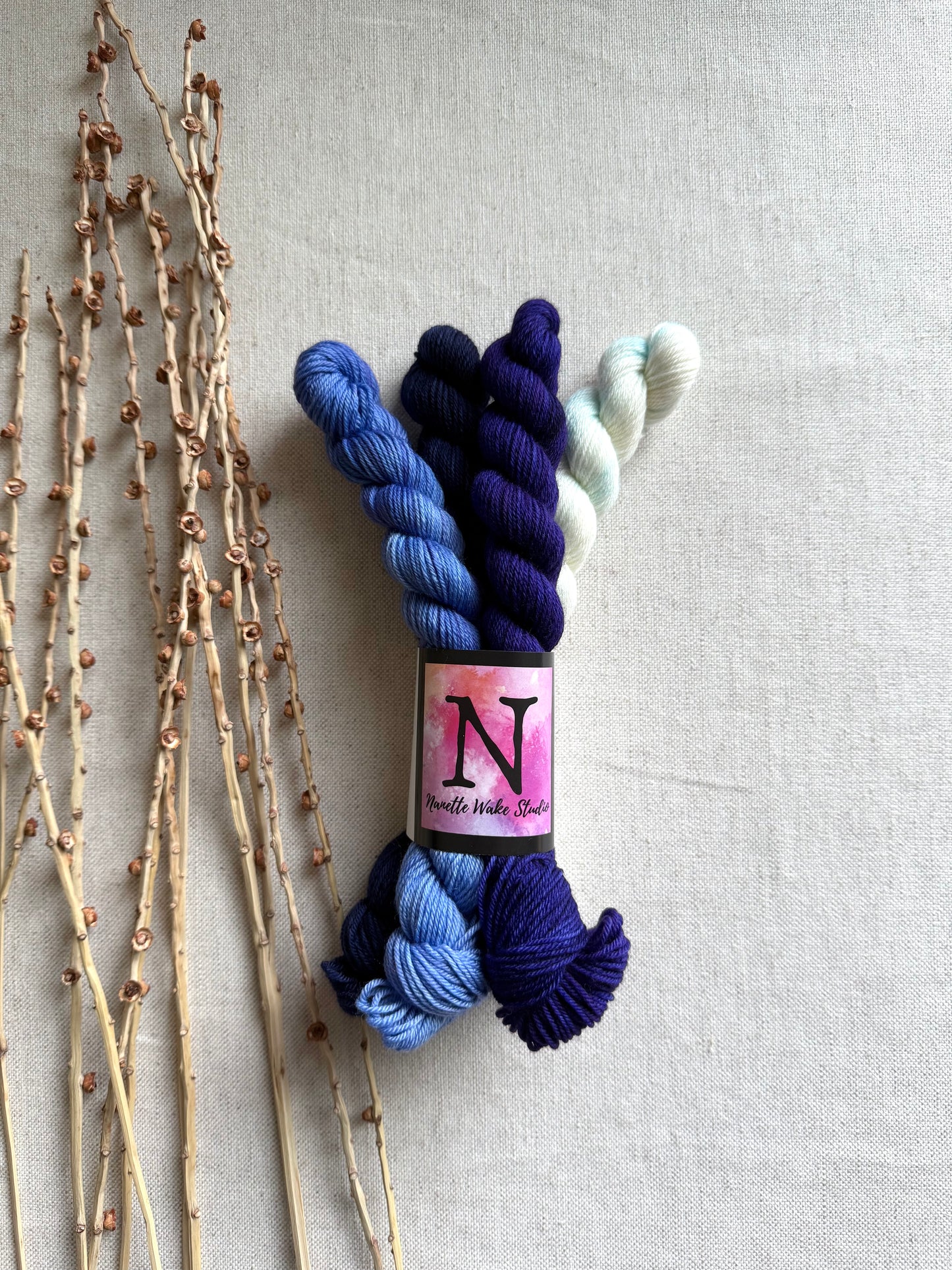 To The North Pole! Gnome Kit - Mini Skein Set