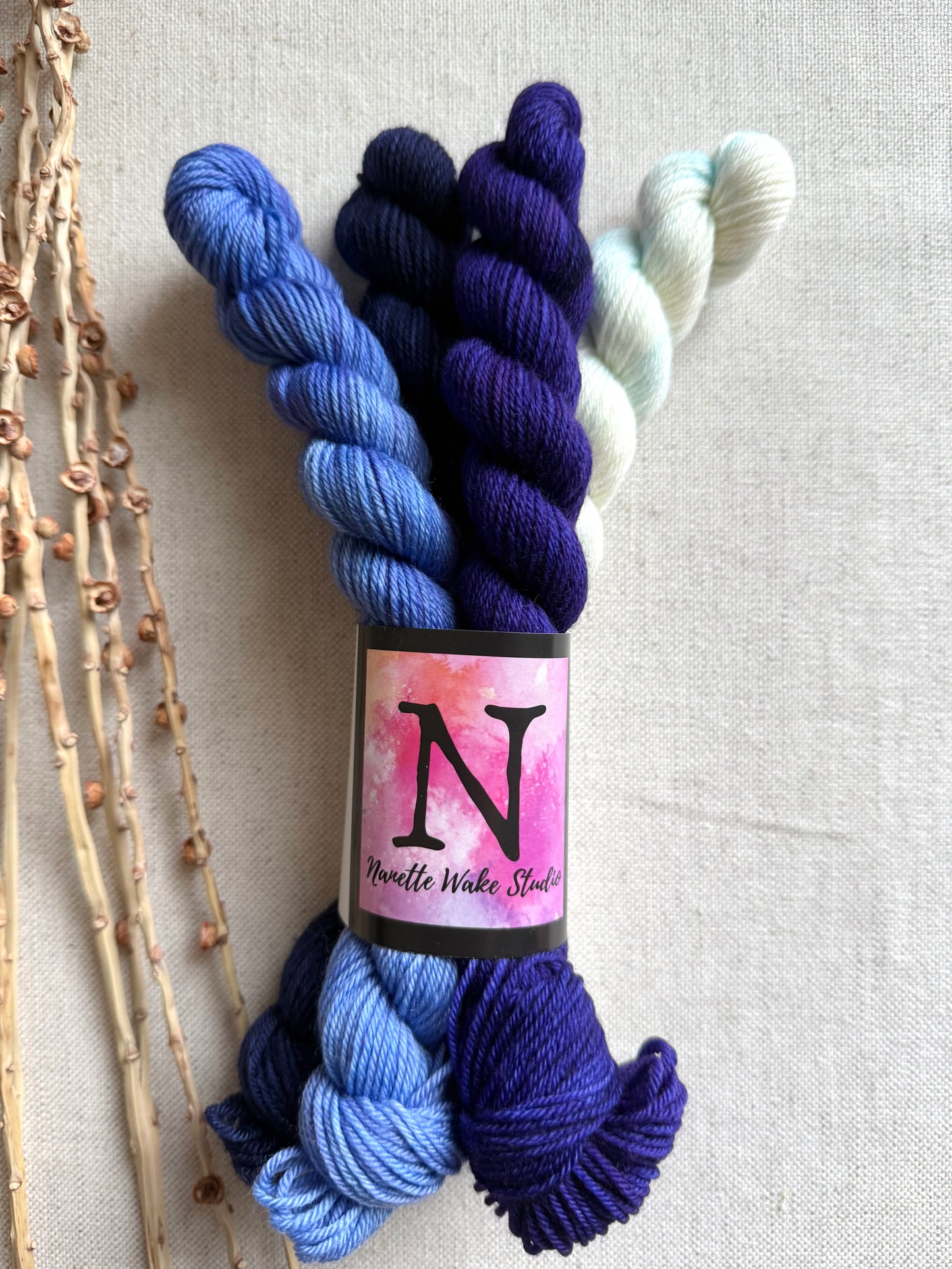 To The North Pole! Gnome Kit - Mini Skein Set