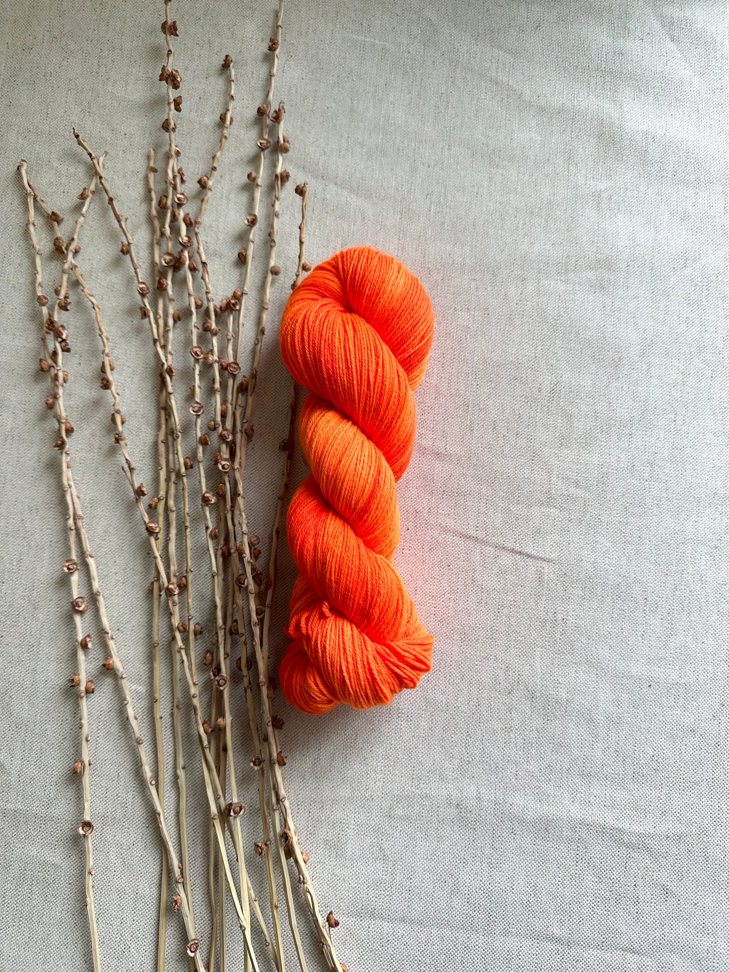 Orange Glow 100g Skein