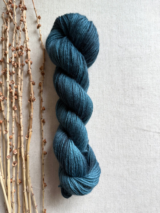 Teal Merino Baby Alpaca DK