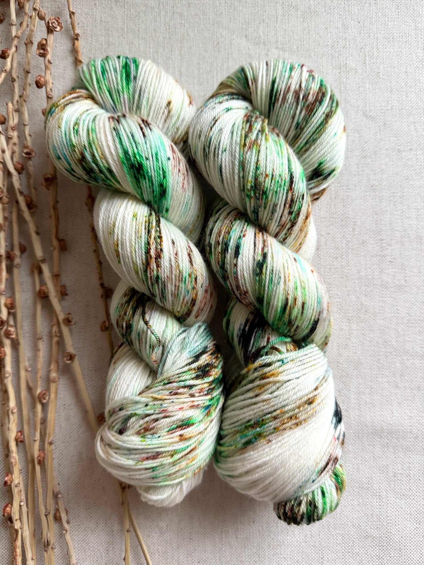 Under There Fir Tree SW Merino Nylon Yarn