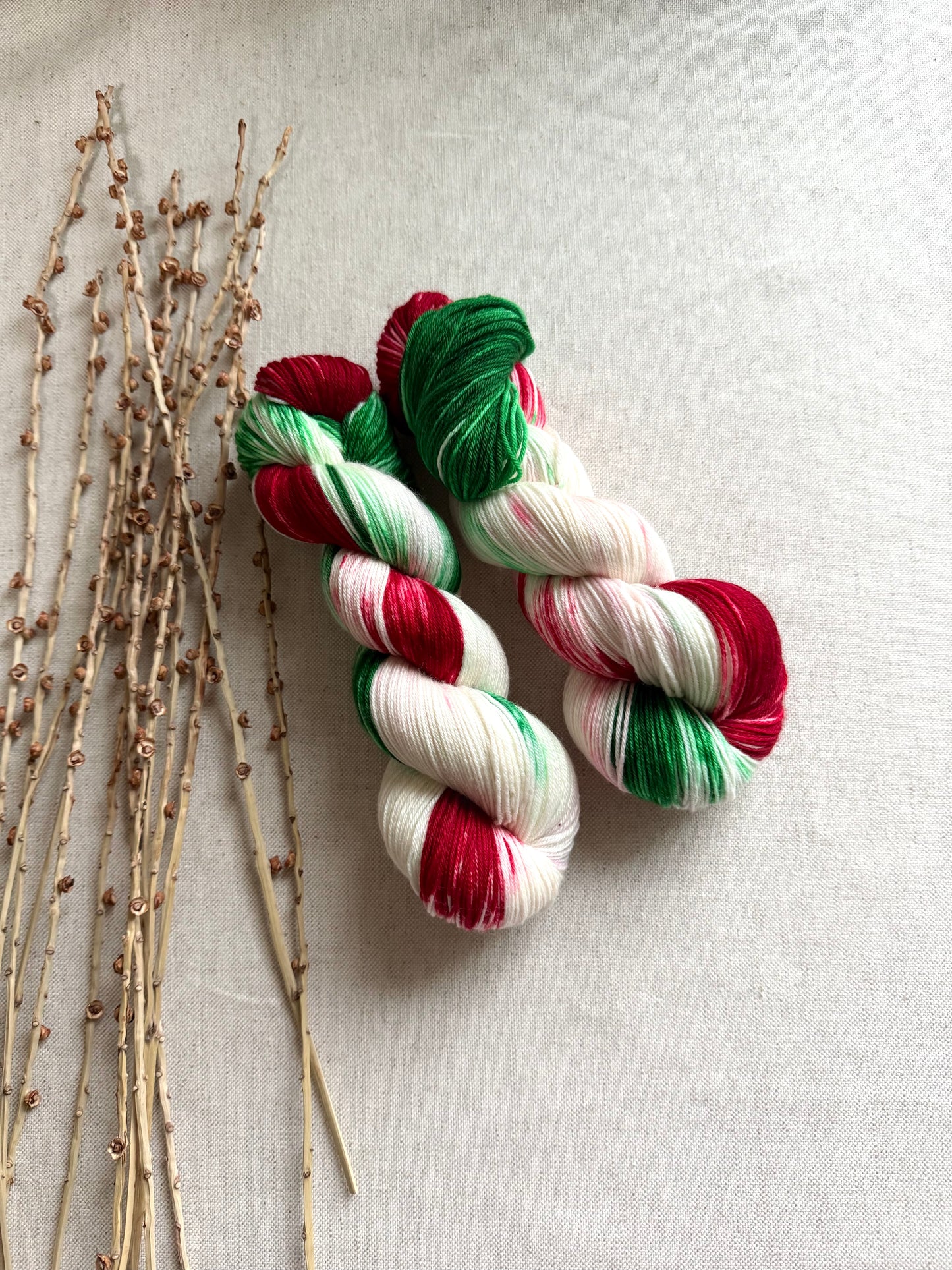 Ringing The Sleigh Bells SW Merino Nylon Yarn