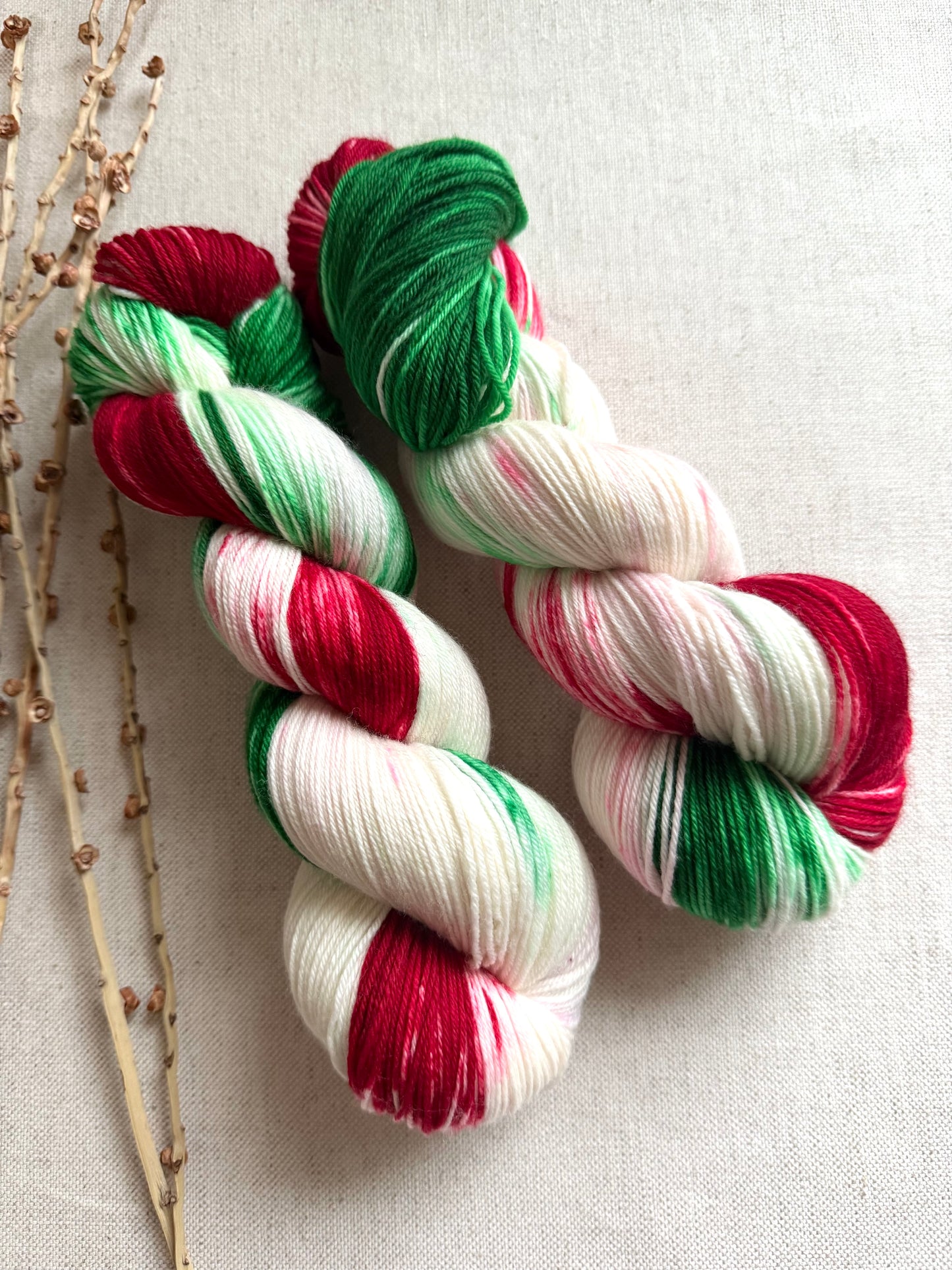 Ringing The Sleigh Bells SW Merino Nylon Yarn