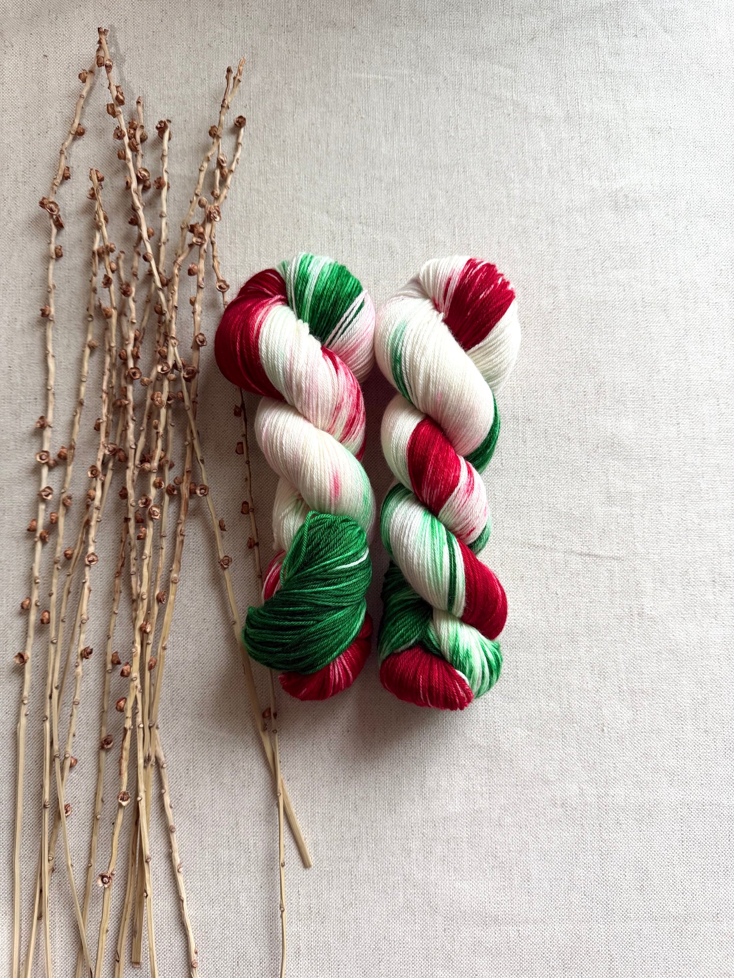 Ringing The Sleigh Bells SW Merino Nylon Yarn